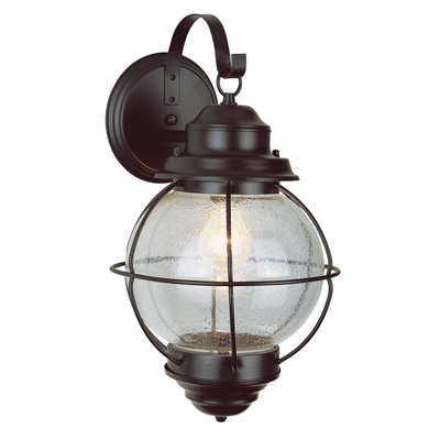 Trans Globe Lighting 69901 RBZ 1 Light Coach Lantern in Rustic Bronze